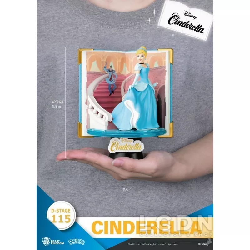 Disney Book Series Diorama D-Stage Cinderella 13 cm