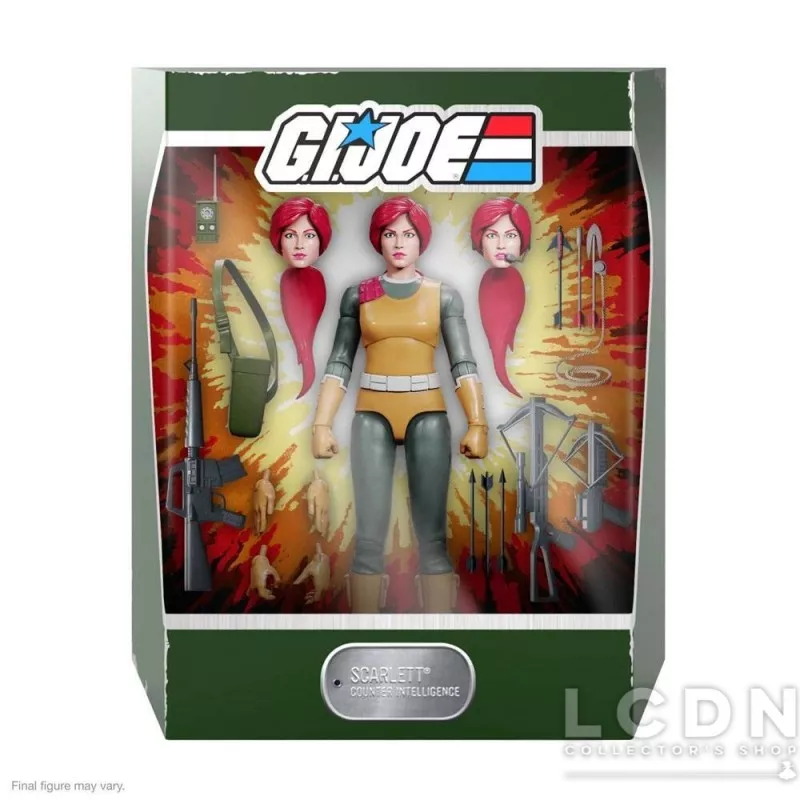 G.I. Joe Action Figurine Ultimates Scarlett 18cm