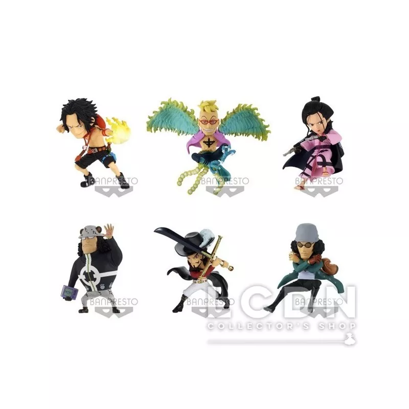 One Piece World Collectable Figure Set de 6 Figurines New Series Vol. 3 7cm