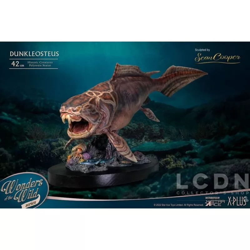 Wonders of the Wild Statue Dunkleosteus Deluxe Version 42cm