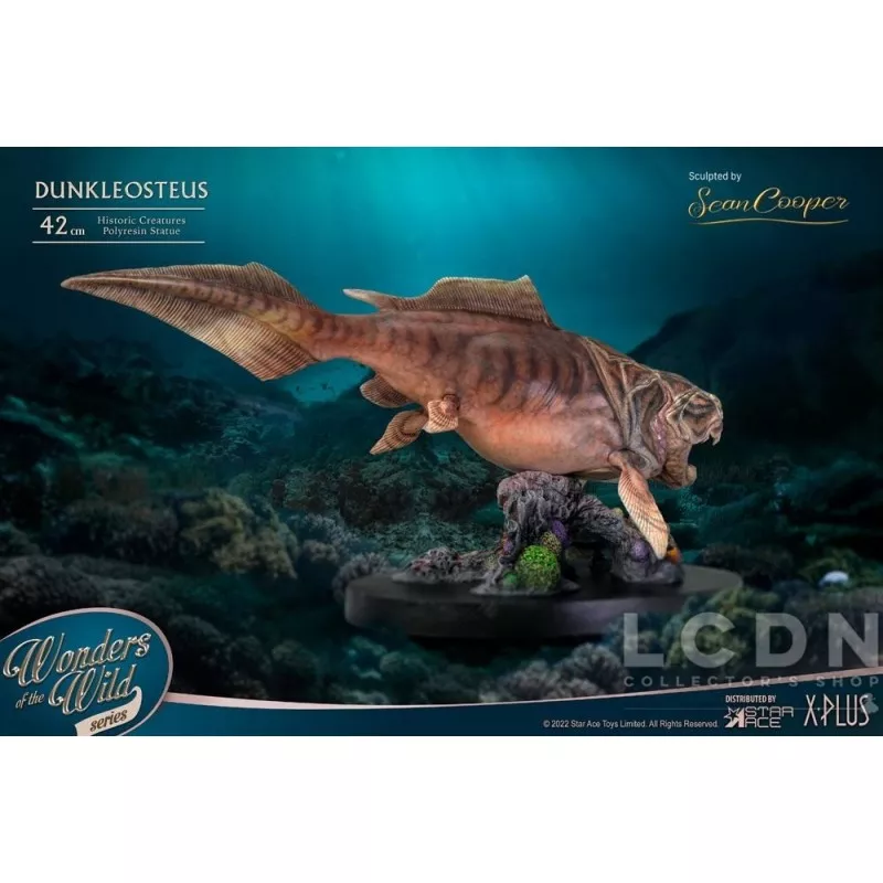 Wonders of the Wild Statue Dunkleosteus Deluxe Version 42cm
