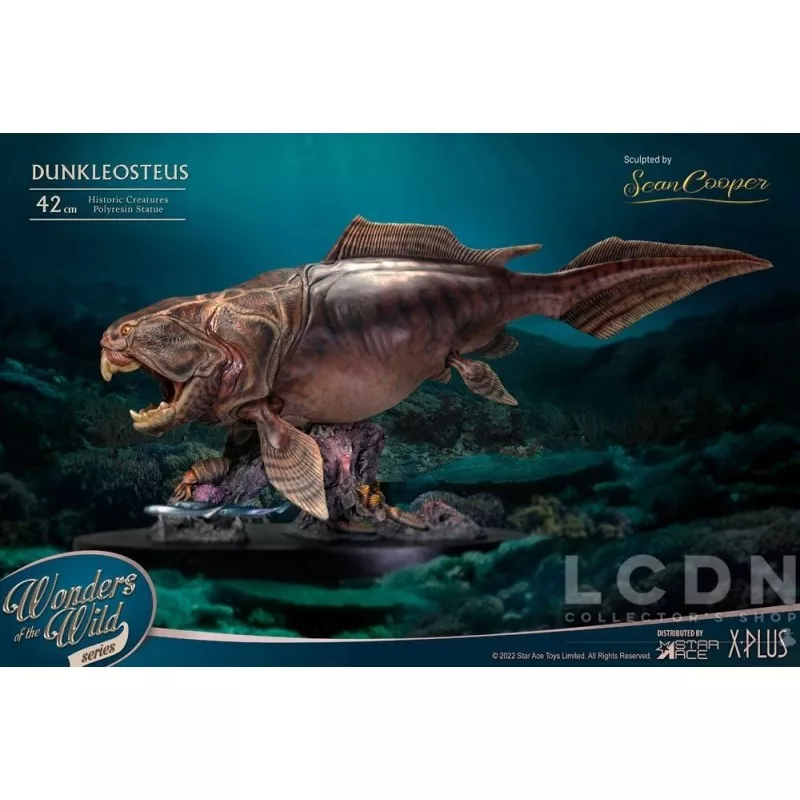 Wonders of the Wild Statue Dunkleosteus Deluxe Version 42cm