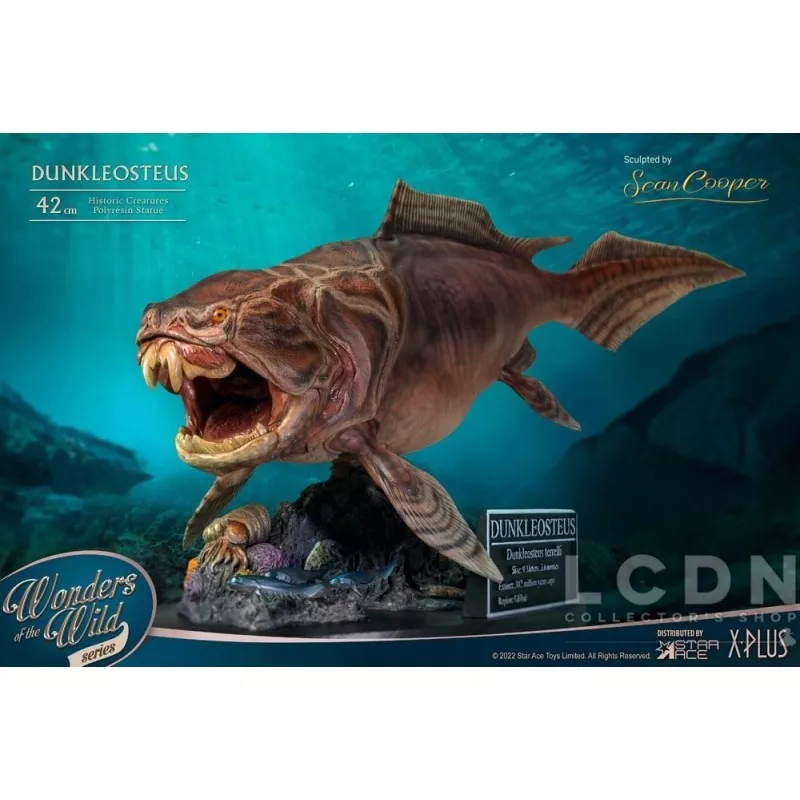 Wonders of the Wild Statue Dunkleosteus Deluxe Version 42cm