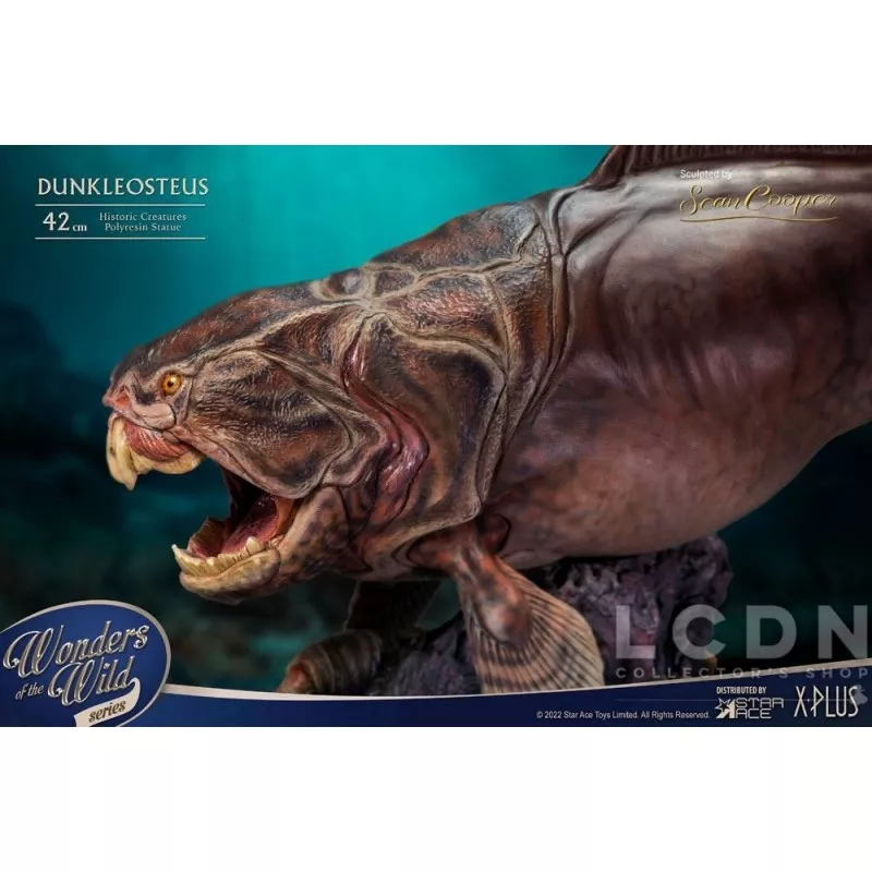 Wonders of the Wild Statue Dunkleosteus Deluxe Version 42cm
