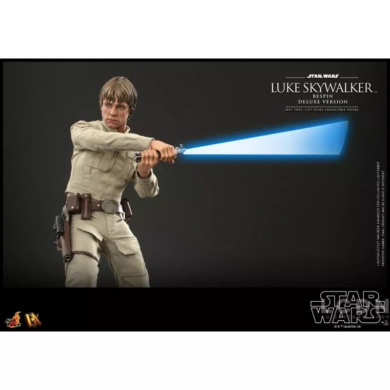 Hot Toys DX25 Star Wars V Collectible Action Figurine 1/6 Luke Skywalker (Bespin) Deluxe Version 28cm (Neuf)
