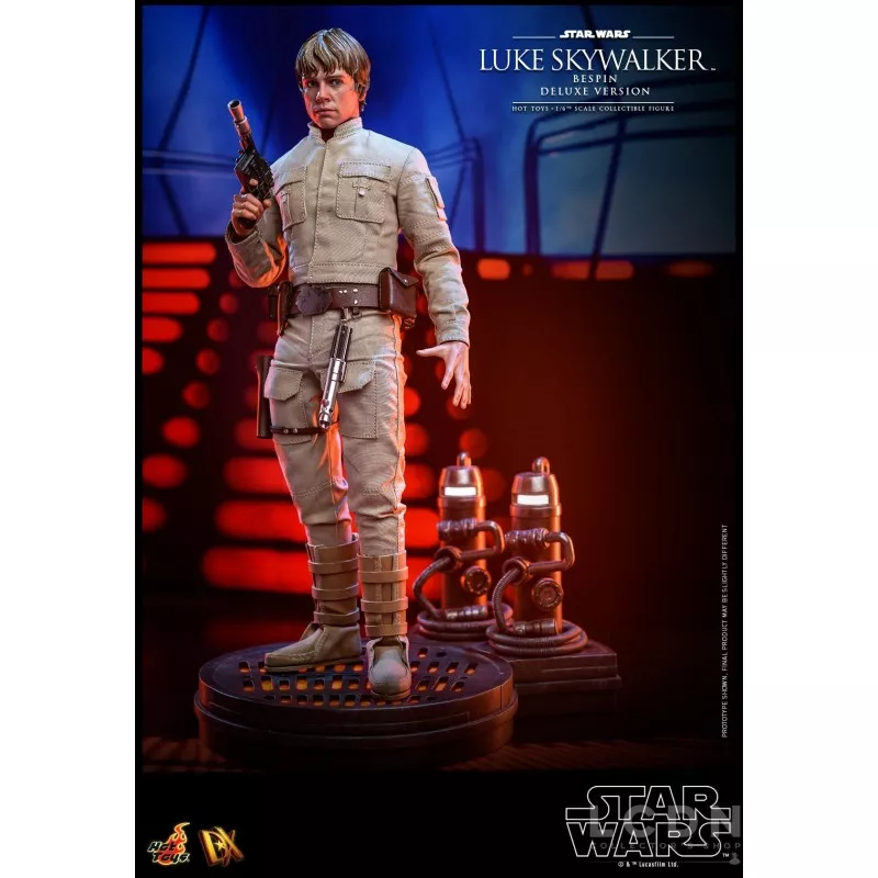 Hot Toys DX25 Star Wars V Collectible Action Figurine 1/6 Luke Skywalker (Bespin) Deluxe Version 28cm (Neuf)