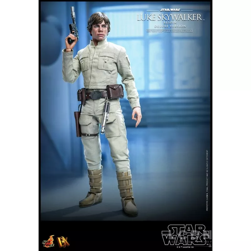 Hot Toys DX25 Star Wars V Collectible Action Figurine 1/6 Luke Skywalker (Bespin) Deluxe Version 28cm (Neuf)