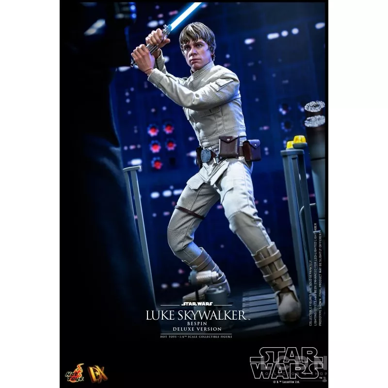 Hot Toys DX25 Star Wars V Collectible Action Figurine 1/6 Luke Skywalker (Bespin) Deluxe Version 28cm (Neuf)