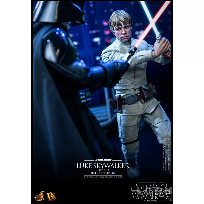 Hot Toys DX25 Star Wars V Collectible Action Figurine 1/6 Luke Skywalker (Bespin) Deluxe Version 28cm (Neuf)