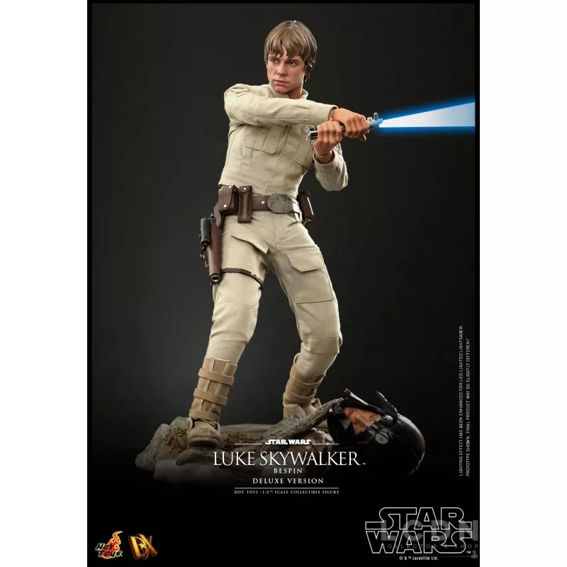Hot Toys DX25 Star Wars V Collectible Action Figurine 1/6 Luke Skywalker (Bespin) Deluxe Version 28cm (Neuf)
