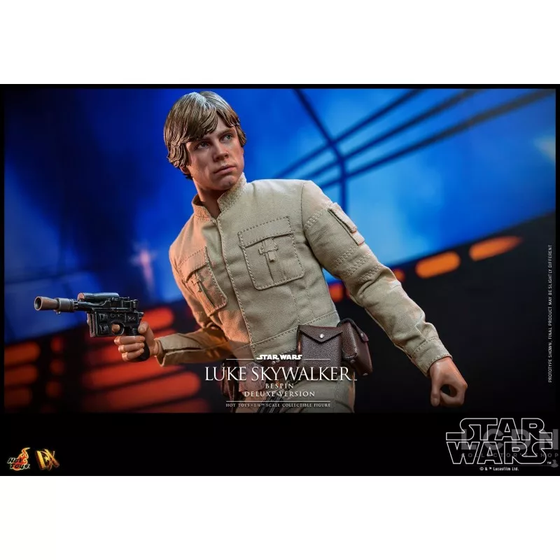 Hot Toys DX25 Star Wars V Collectible Action Figurine 1/6 Luke Skywalker (Bespin) Deluxe Version 28cm (Neuf)