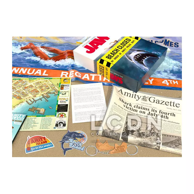 Les Dents de la Mer coffret cadeau Amity Island Summer of 75