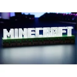 Minecraft Lampe Logo 41cm