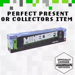 Minecraft Lampe Logo 41cm