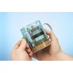 Minecraft Mug with Stickers Build a level 325ml