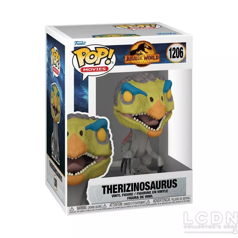 Jurassic World Dominion POP! Movies Vinyl figure Therizinosaurus 9 cm n°1206