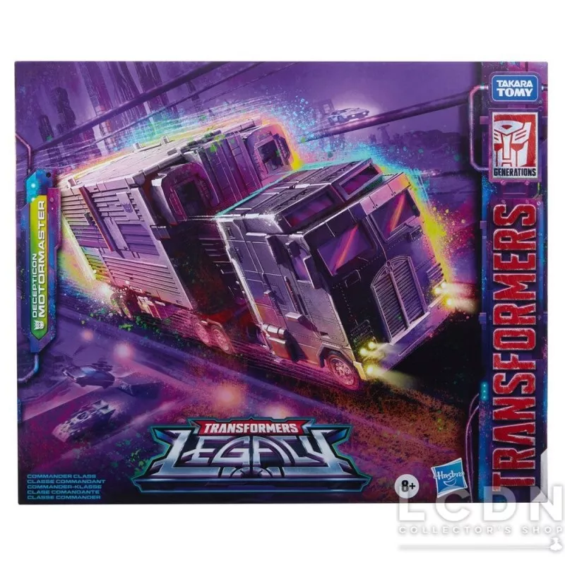 Transformers Generations Legacy Action Figure Commander Class Decepticon Motormaster 33cm