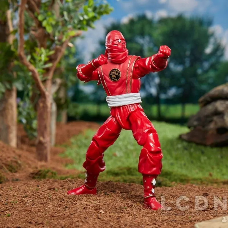 Mighty Morphin Power Rangers Lightning Collection Action Figurine Ninja Red Ranger 15cm