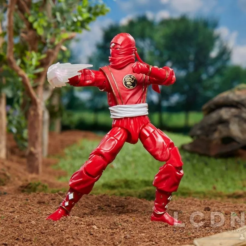 Mighty Morphin Power Rangers Lightning Collection Action Figurine Ninja Red Ranger 15cm