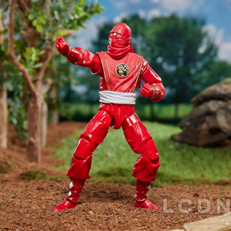 Mighty Morphin Power Rangers Lightning Collection Action Figurine Ninja Red Ranger 15cm
