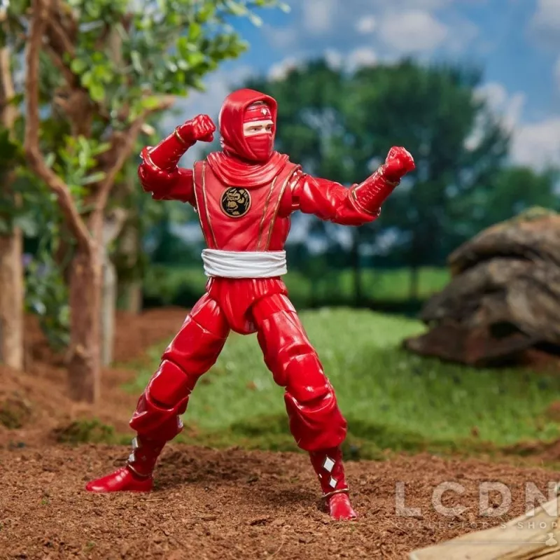 Mighty Morphin Power Rangers Lightning Collection Action Figurine Ninja Red Ranger 15cm