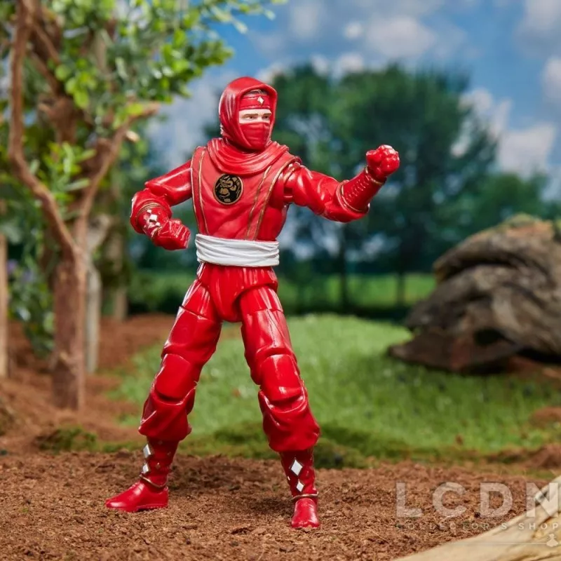 Mighty Morphin Power Rangers Lightning Collection Action Figurine Ninja Red Ranger 15cm