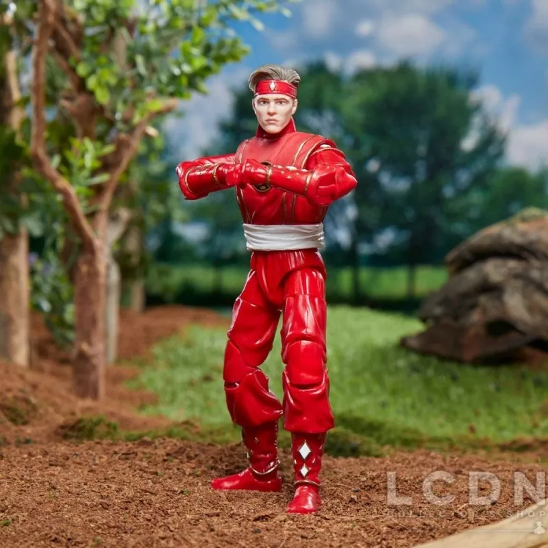 Mighty Morphin Power Rangers Lightning Collection Action Figurine Ninja Red Ranger 15cm