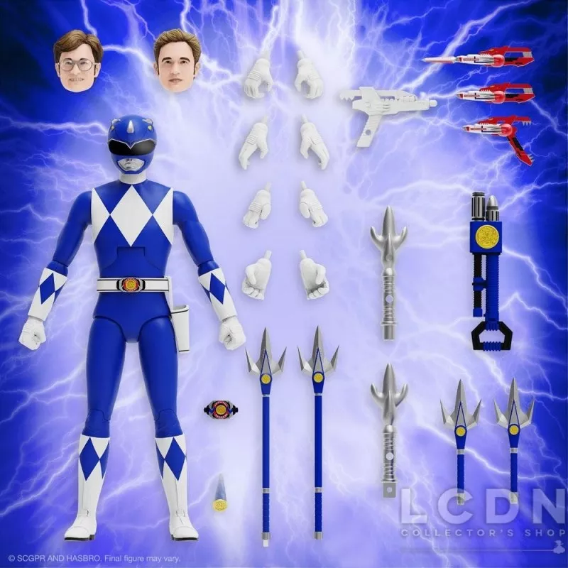 Lot d'armes et d'accessoire pour figurine Power Rangers animé