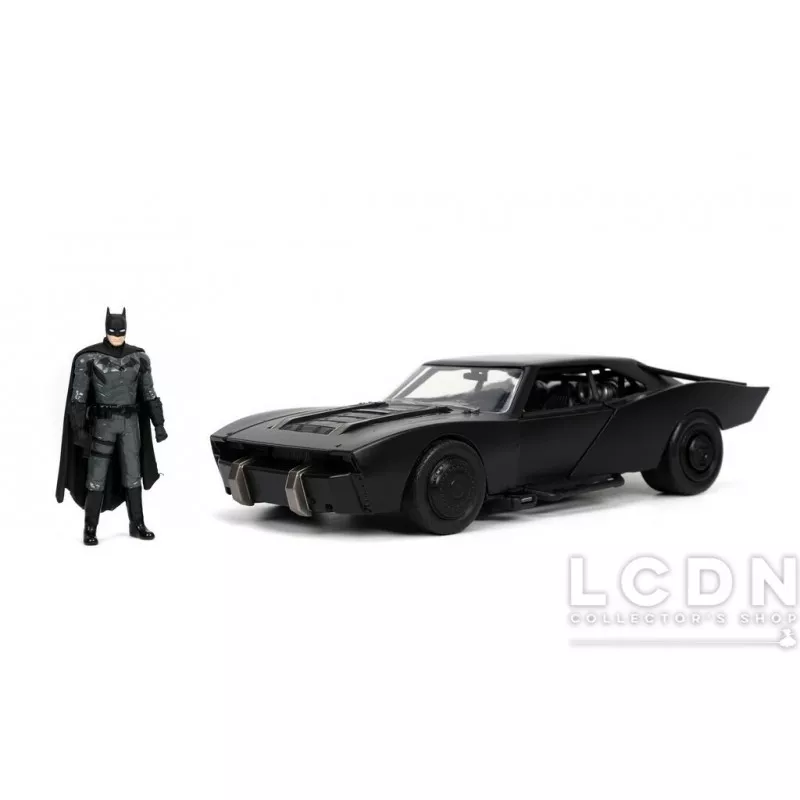 The Batman Batmobile &amp; Batman Figure DC Comics 1/24