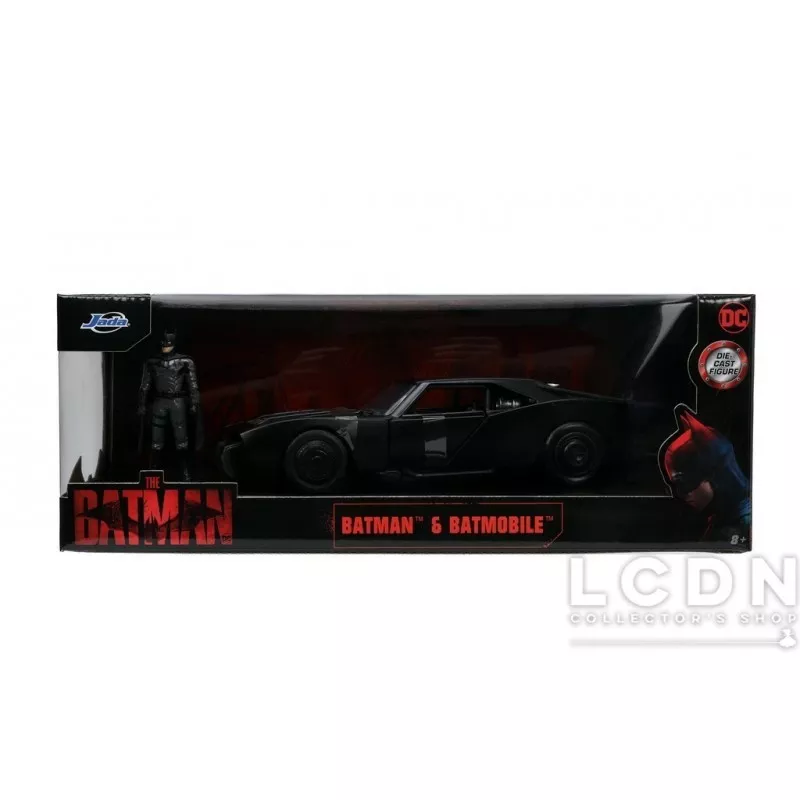 The Batman Batmobile &amp; Batman Figure DC Comics 1/24