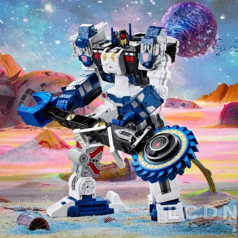 Transformers Generations Legacy Action Figurine Titan Class figurine Cybertron Universe Metroplex 56cm