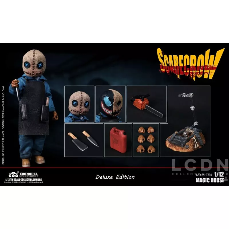 Magic House Scarecrow Action Figurine 1/12 Exclusive Version COOMODEL MH004