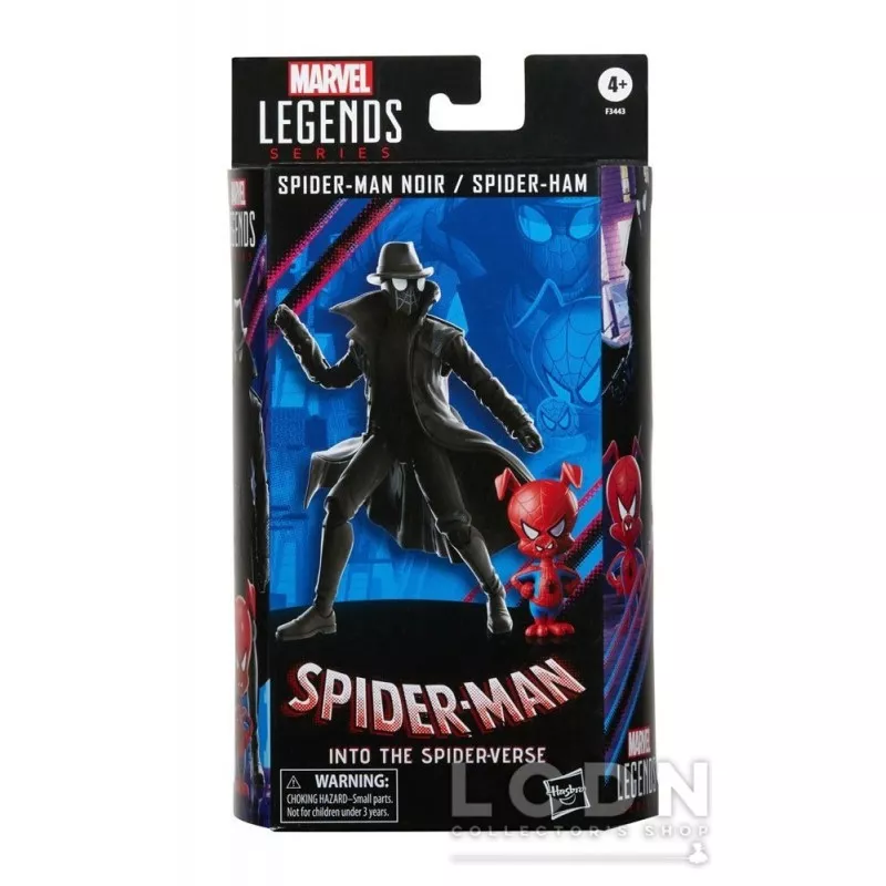Spider-Man: New Generation Marvel Legends Pack de 2 Action Figurines 2022 Spider-Man Noir &amp; Spider-Ham 15cm