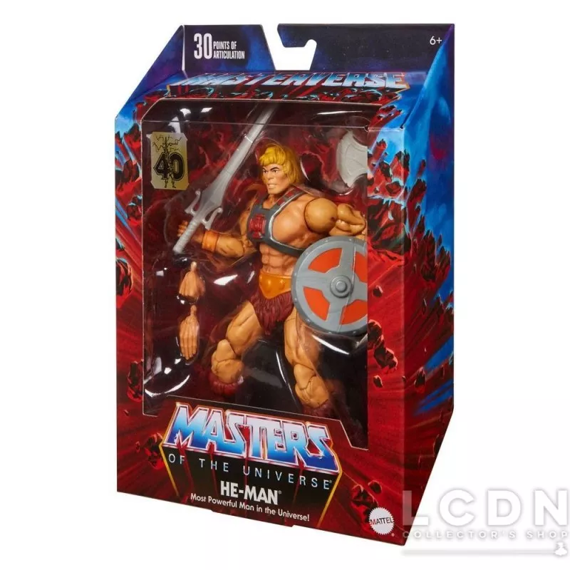 Masters of the Universe Masterverse 2022 Action Figure40th Anniversary He-Man 18cm
