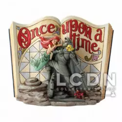 Disney Traditions Jim Shore The Little Mermaid Undersea Dreaming Storybook Resin Statue 18cm