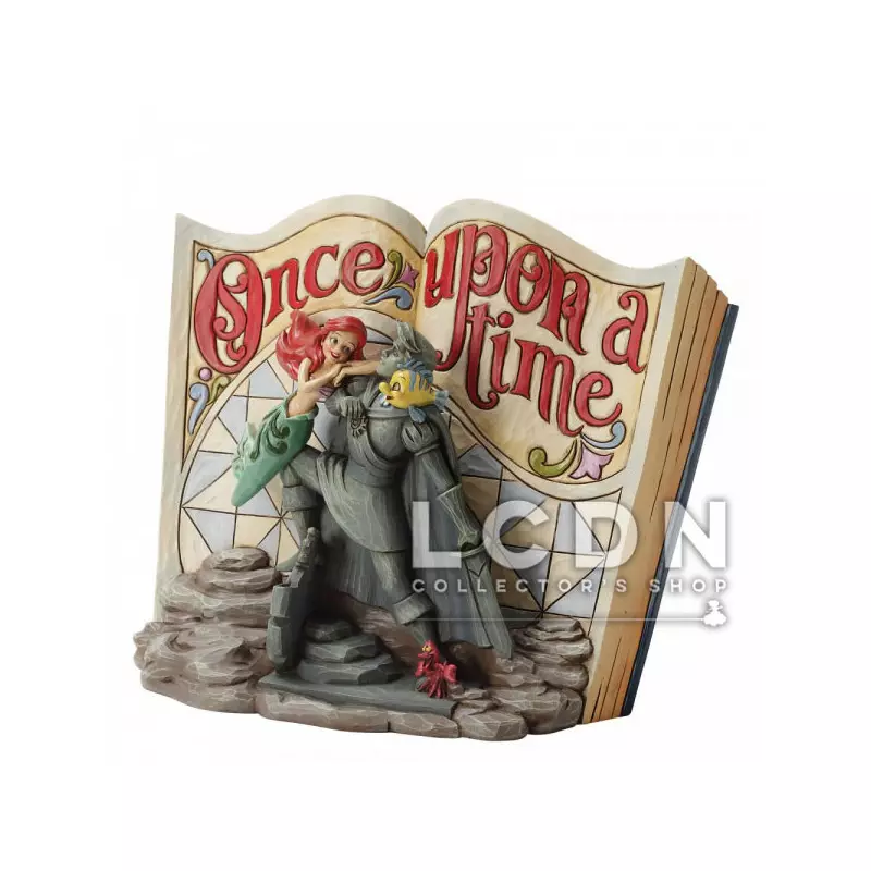 Disney Traditions Jim Shore The Little Mermaid Undersea Dreaming Storybook Resin Statue 18cm