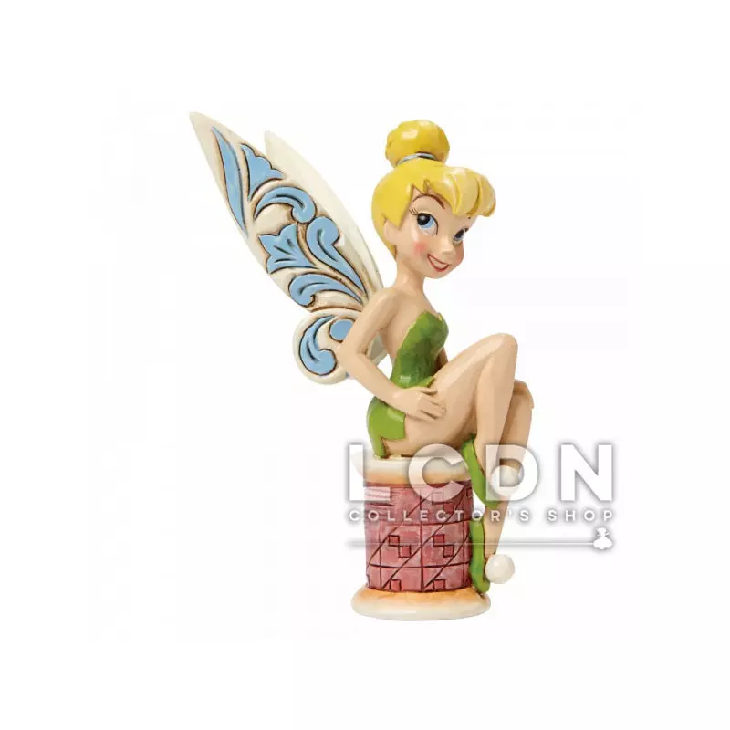 Disney Traditions Jim Shore Peter Pan Crafty Tink Fée Clochette ( Tinker  Bell ) Statue résine 9,5cm