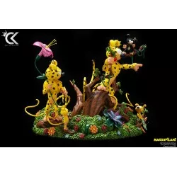 Marsupilami Statue 1/6 Famille Marsupilami (Bibi, Bibu, Bobo) 28cm (Modèle d'exposition)