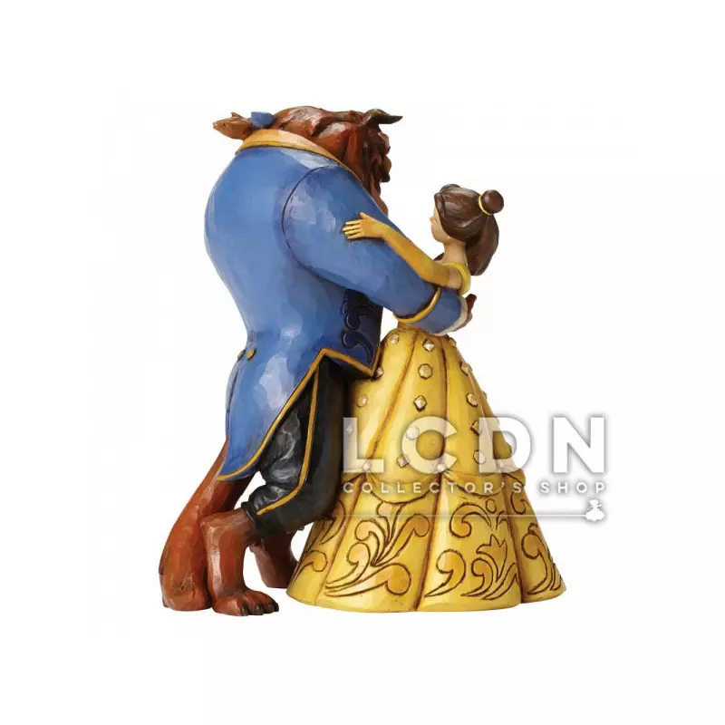 Disney Traditions Jim Shore La Belle et la Bête ( Beauty and the Beast ) Moonlight Waltz Statue résine 23cm