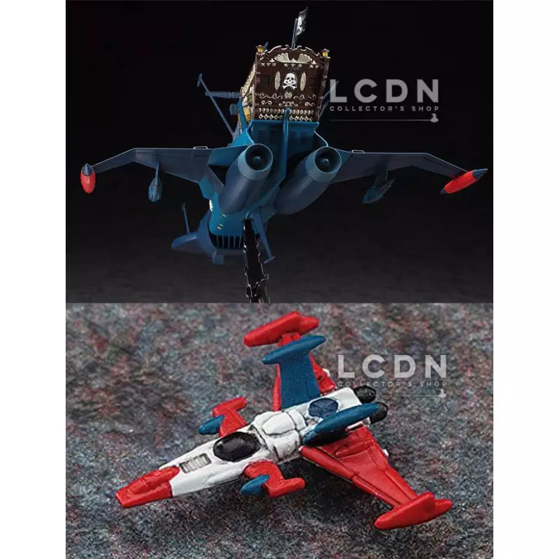 HASEGAWA Albator Harlock Maquette 1/1500 Vaisseau Arcadia : : Jeux  et Jouets