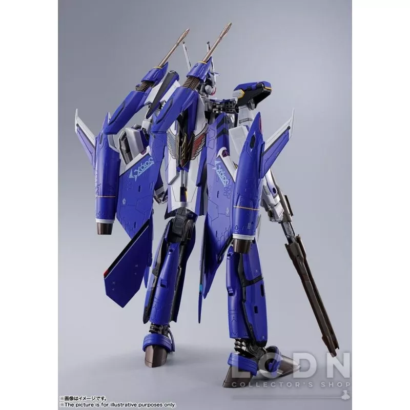 Macross Movie: Absolut Live Diecast DX Chogokin Action Figure YF-29 Durandal (Maximilian Genius) Full Set Pack 22cm