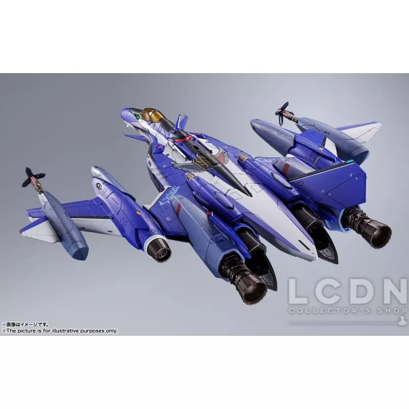 Macross Movie: Absolut Live Diecast DX Chogokin Action Figure YF-29 Durandal (Maximilian Genius) Full Set Pack 22cm