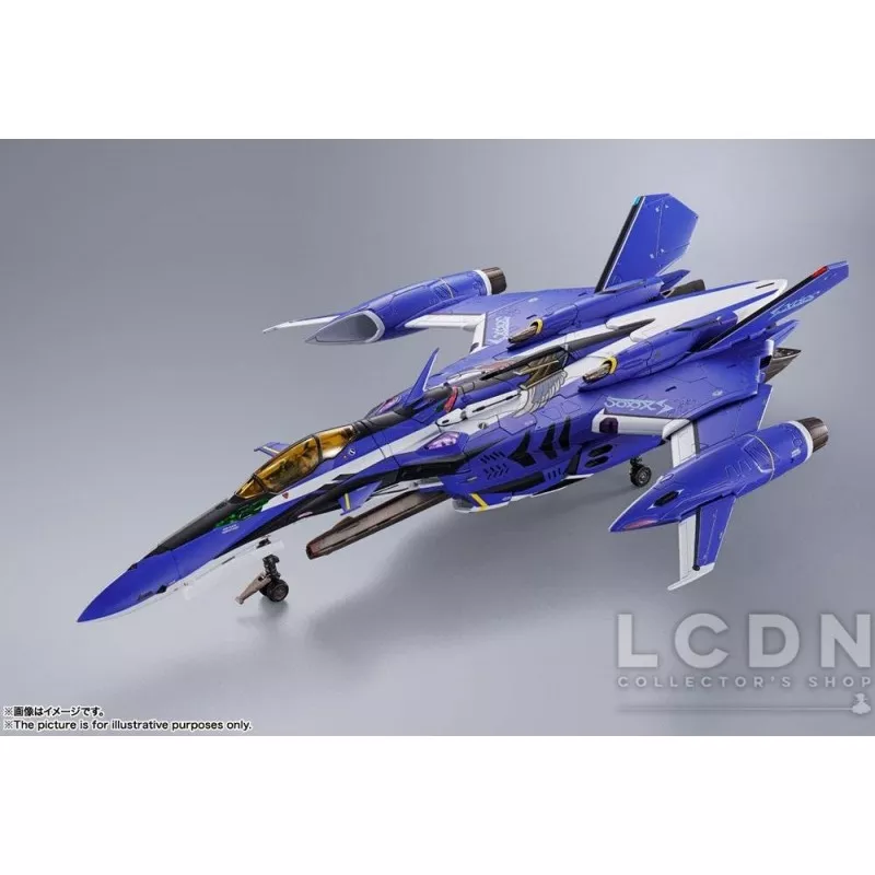 Macross Movie: Absolut Live Diecast DX Chogokin Action Figure YF-29 Durandal (Maximilian Genius) Full Set Pack 22cm