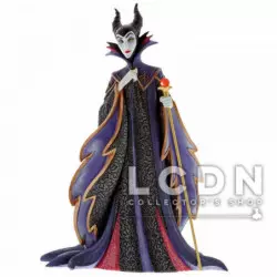 Disney Haute Couture Blanche-Neige et les Sept Nains (Snow White and the Seven Dwarfs) Maléfique (Maleficent) Statue résine 22cm