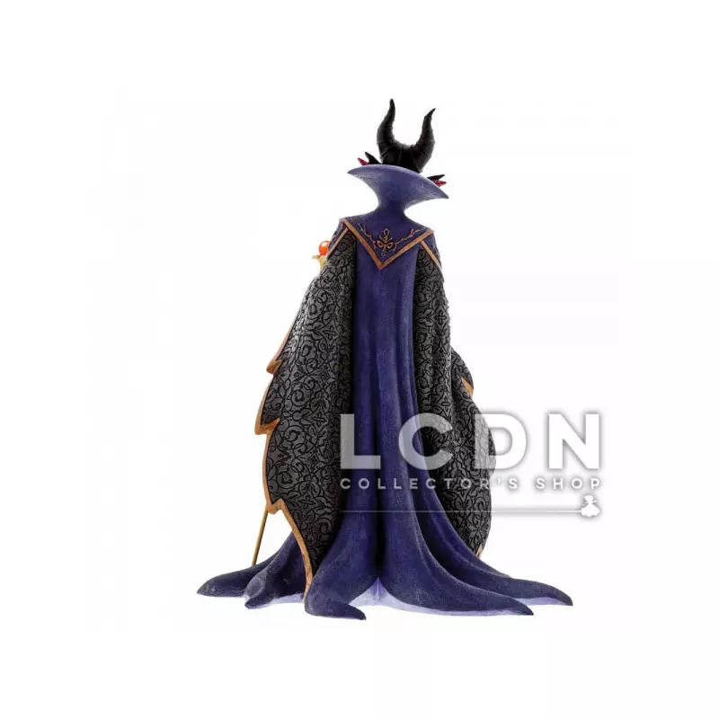 Disney Haute Couture Blanche-Neige et les Sept Nains (Snow White and the Seven Dwarfs) Maléfique (Maleficent) Statue résine 22cm
