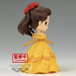 Disney Characters Flower Style Figurine Q Posket Belle Ver.A 14cm