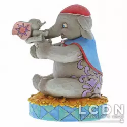 Disney Traditions Jim Shore Mrs Jumbo & Dumbo A Mother's Unconditional Love Statue résine 19cm
