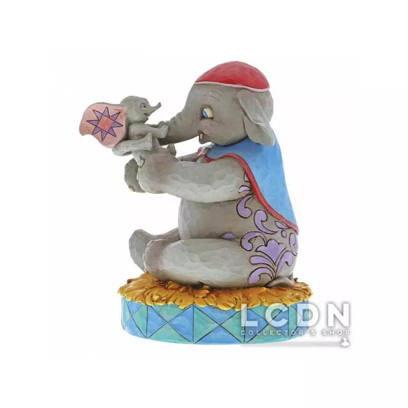 Disney Traditions Jim Shore Mrs Jumbo &amp; Dumbo A Mother&#039;s Unconditional Love Statue résine 19cm