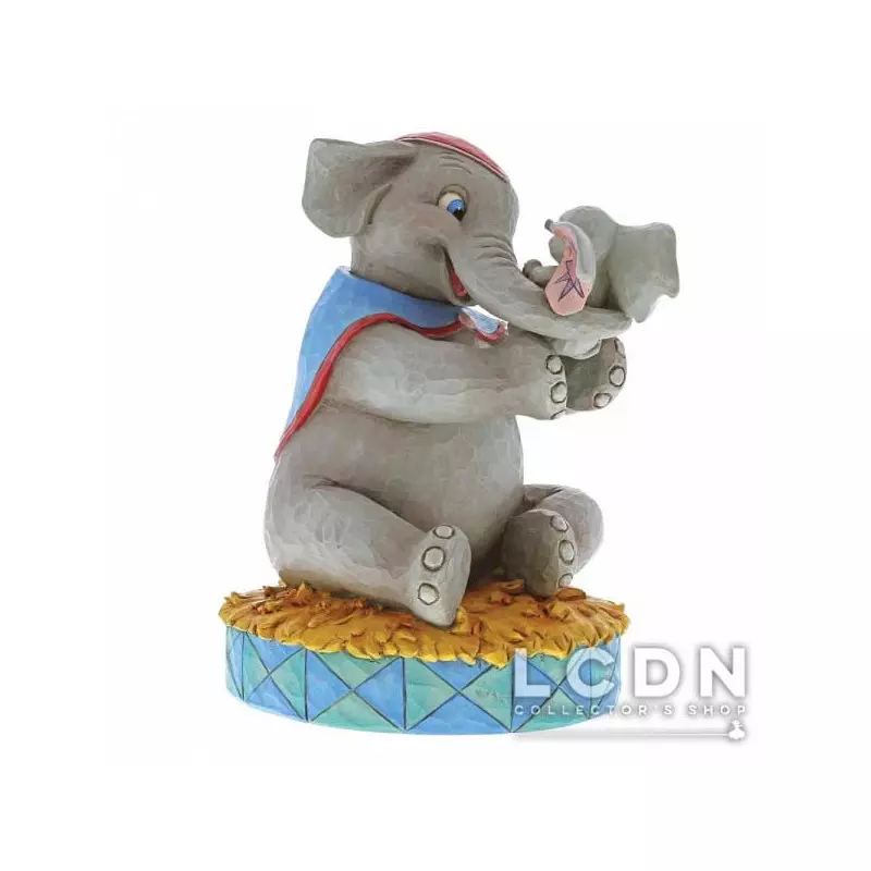 Disney Traditions Jim Shore Mrs Jumbo &amp; Dumbo A Mother&#039;s Unconditional Love Statue résine 19cm