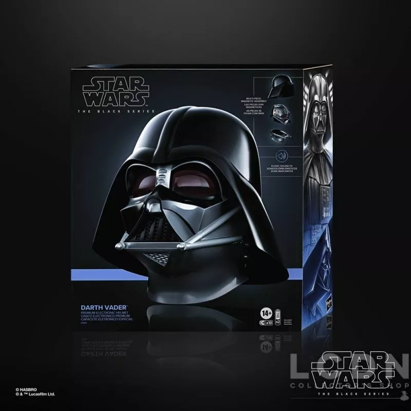 Star Wars Obi-Wan Kenobi Black Series Casque Electronique 1/1 Darth Vader (Dark Vador)